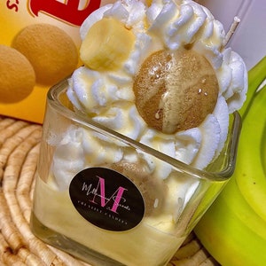 Banana Pudding Candle