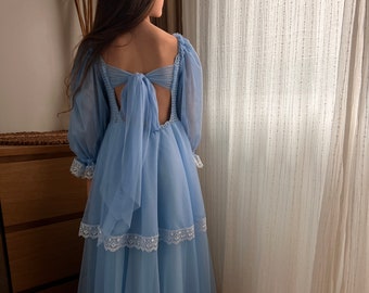 Abito AVA Boho in tulle per ragazze in fiore, damigella d'onore junior, damigella d'onore, abito da sposa nel colore e nella taglia desiderati