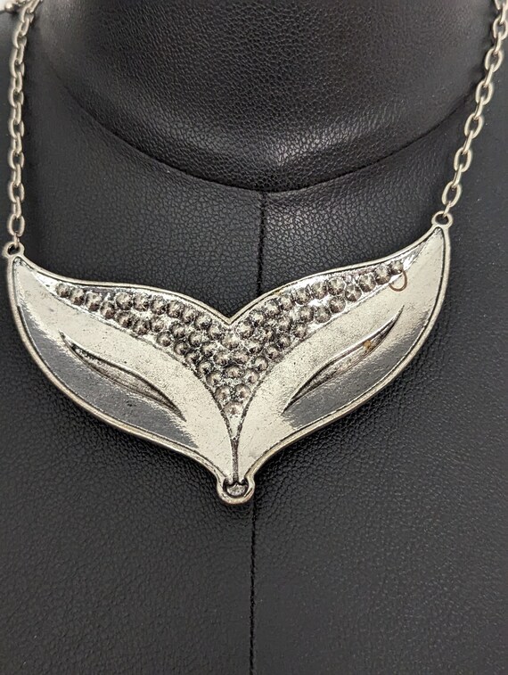 Y2K Fox Pendant Necklace in Silver - image 5