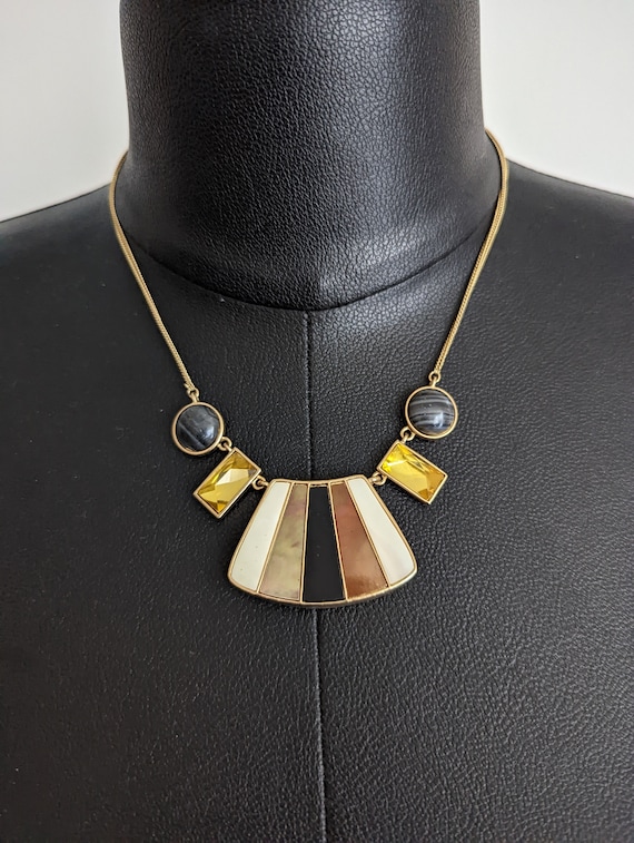 Vintage Egyptian Revival style necklace