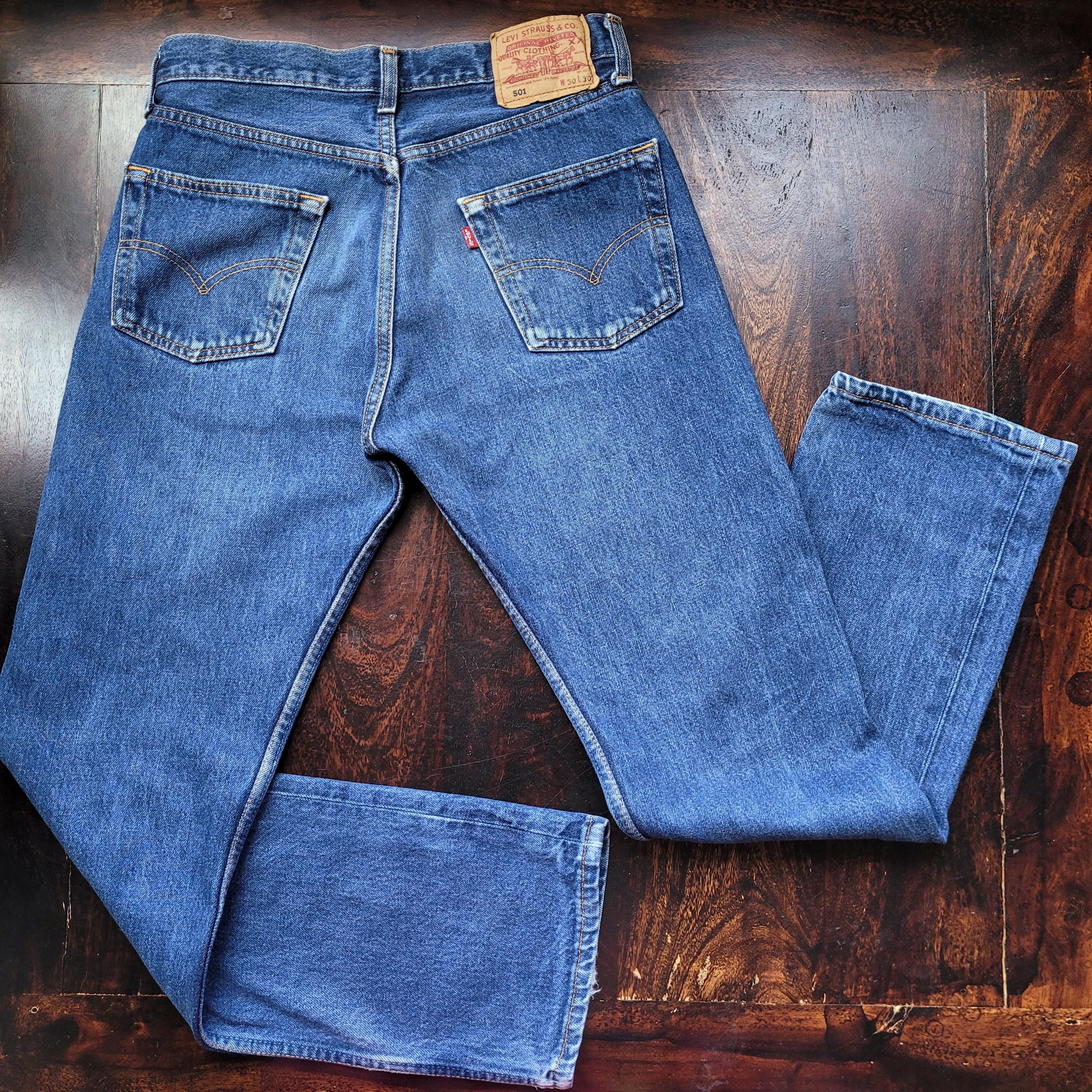 楽天市場】00s USA製 Levi'sリーバイス 501 後染め カラーデニム