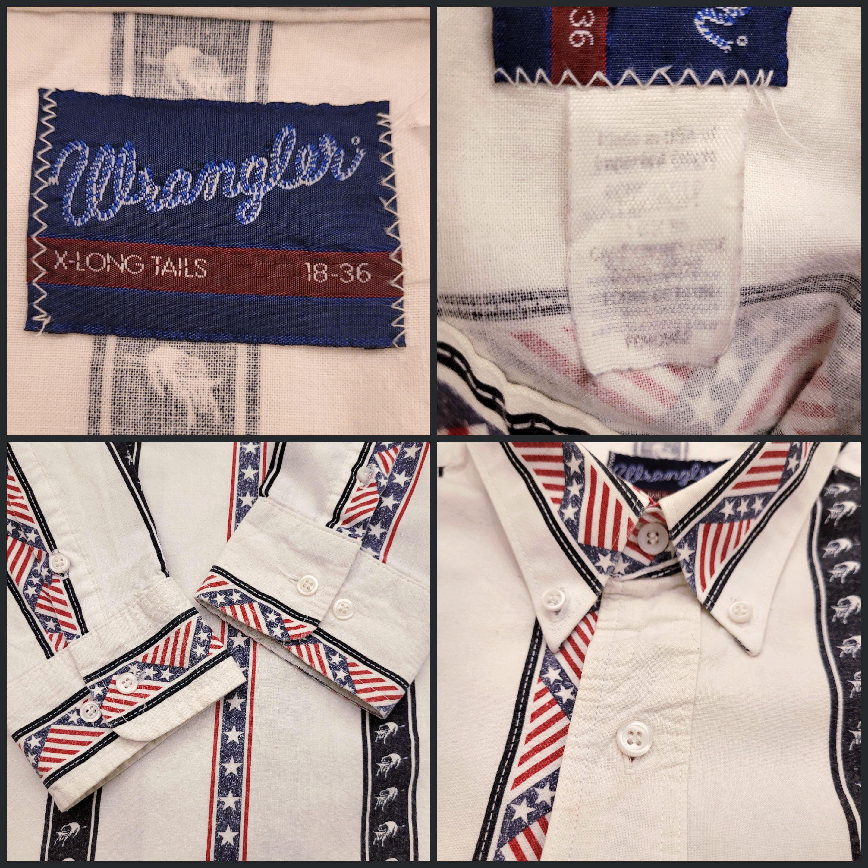 Chemise western rayée vintage des années 80
