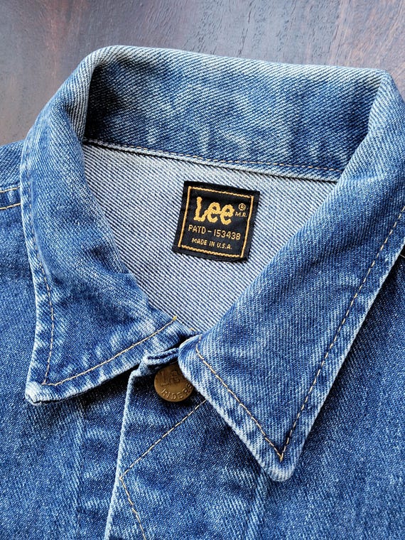 80年代ヴィンテージ Lee ライダース デニムジャケット アメリカ