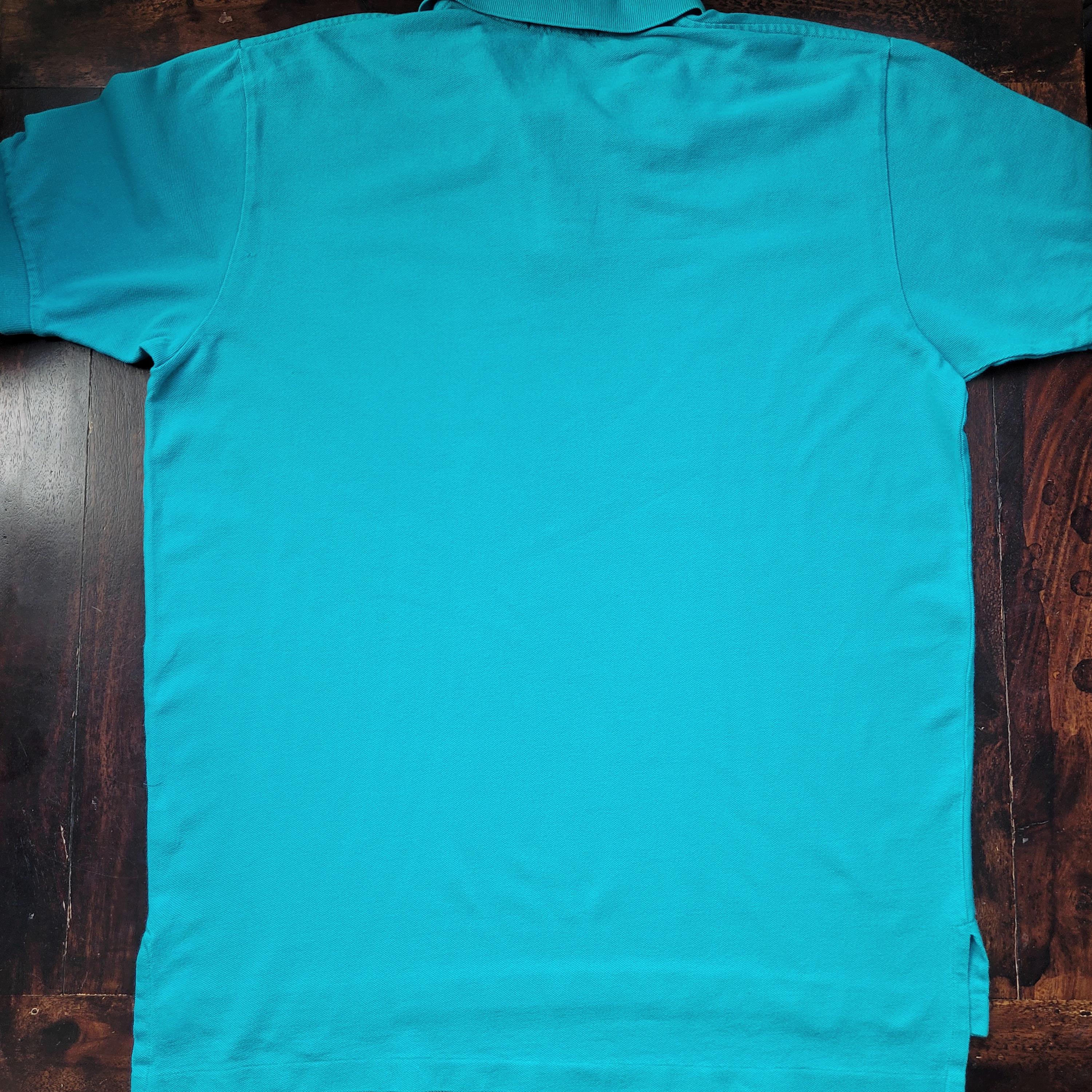 Vintage 90's Polo Ralph Lauren Polo Shirt Turquoise Size XL/2XL - Etsy