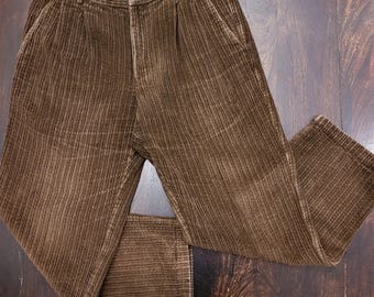 1990's 2tack wide slacks  イタリア製 1990's Retro Old OFFICER GENTLEMAN Woven Pattern Poly Rayon