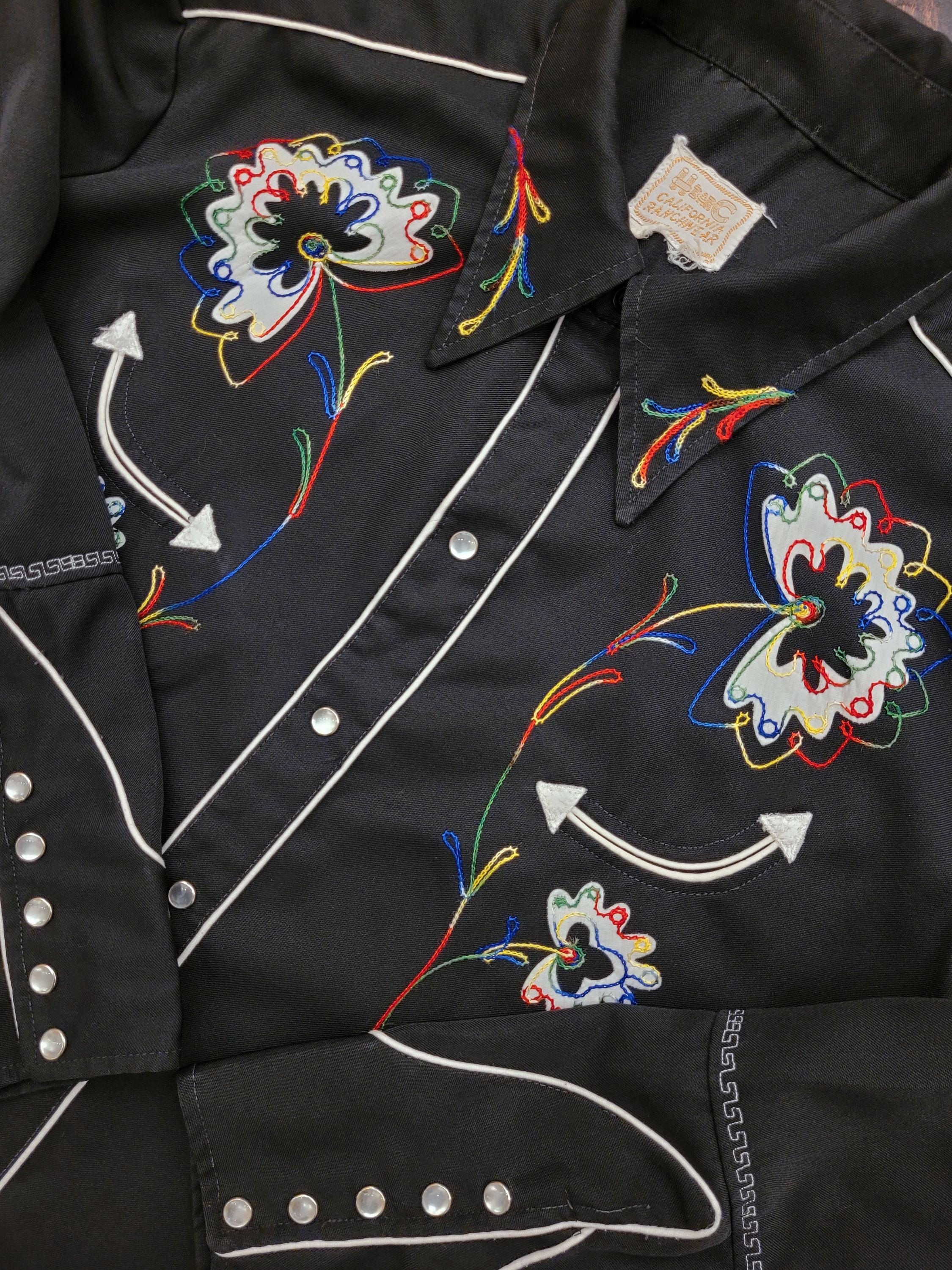 Vintage 70's H Bar C California Ranchwear Embroidered Vintage 70's H Bar C California Ranchwear Embroidered