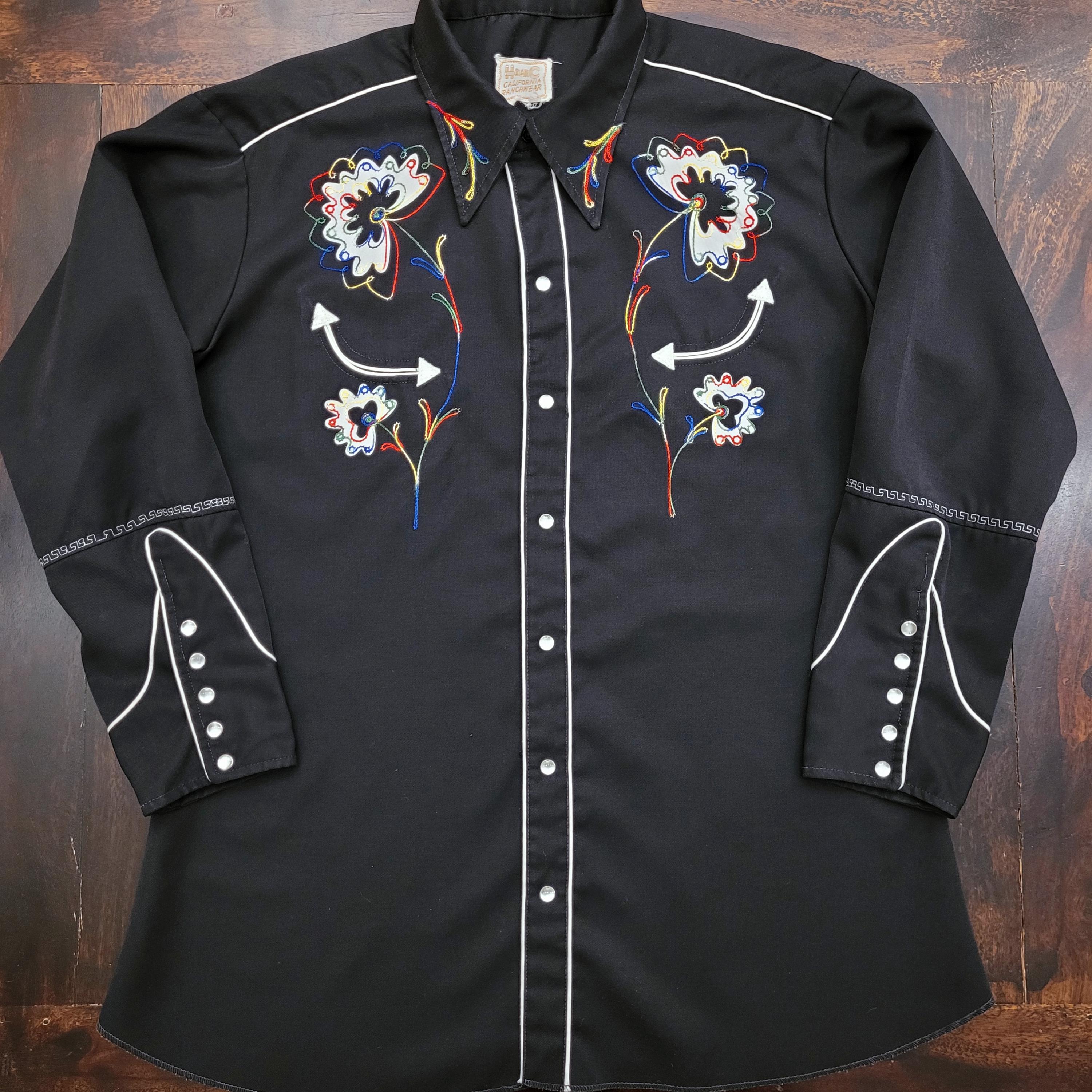 Vintage 70's H Bar C California Ranchwear Embroidered Vintage 70's H Bar C California Ranchwear Embroidered