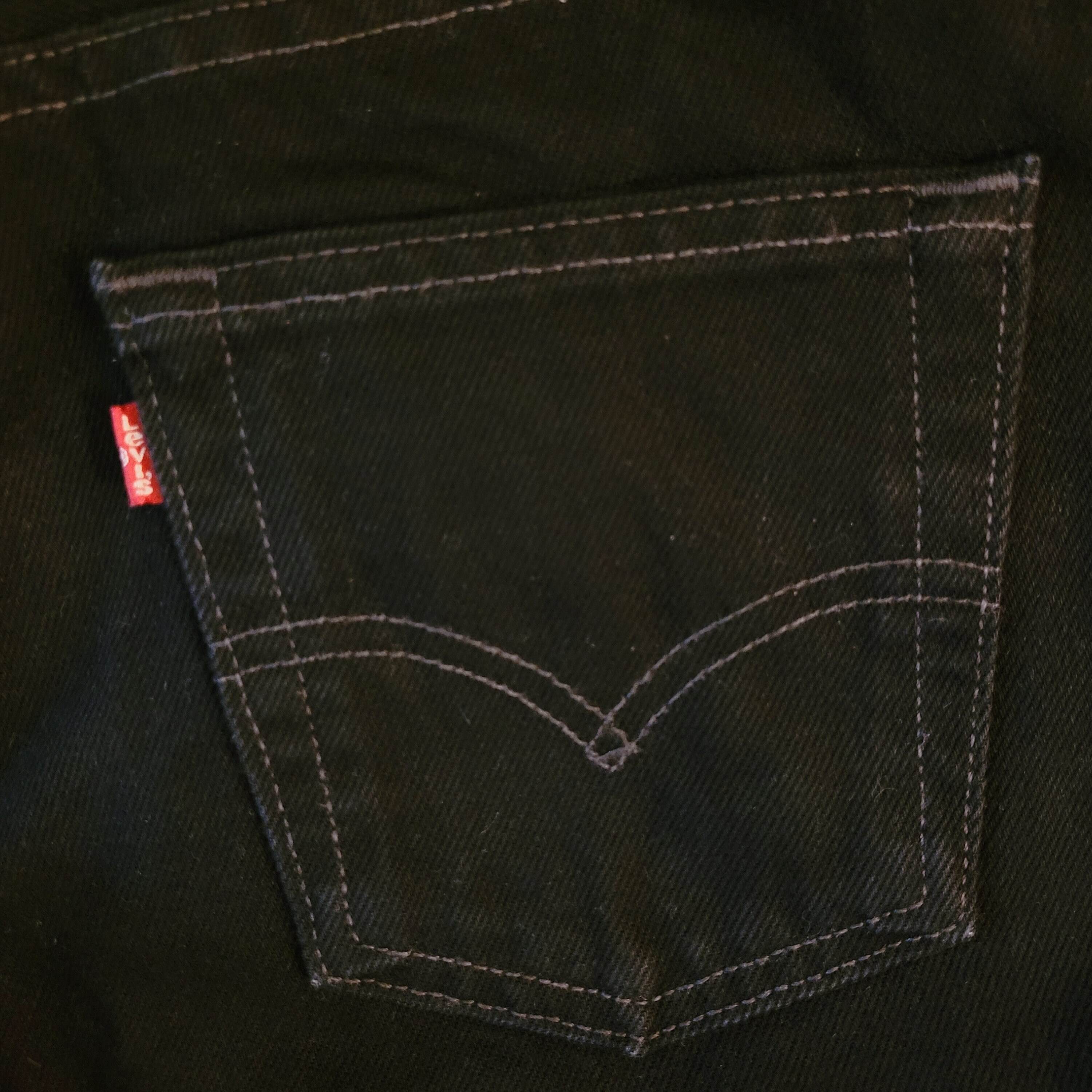 Vintage 90's Levi's 555 Black Jeans W27L30 Made in UK - Etsy Vintage 90's Levi's 555 Black Jeans W27L30 Made in UK - Etsy