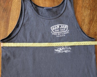 Vintage 80's 90's Oneita Ron Jon Surf Shop Débardeur - Etsy