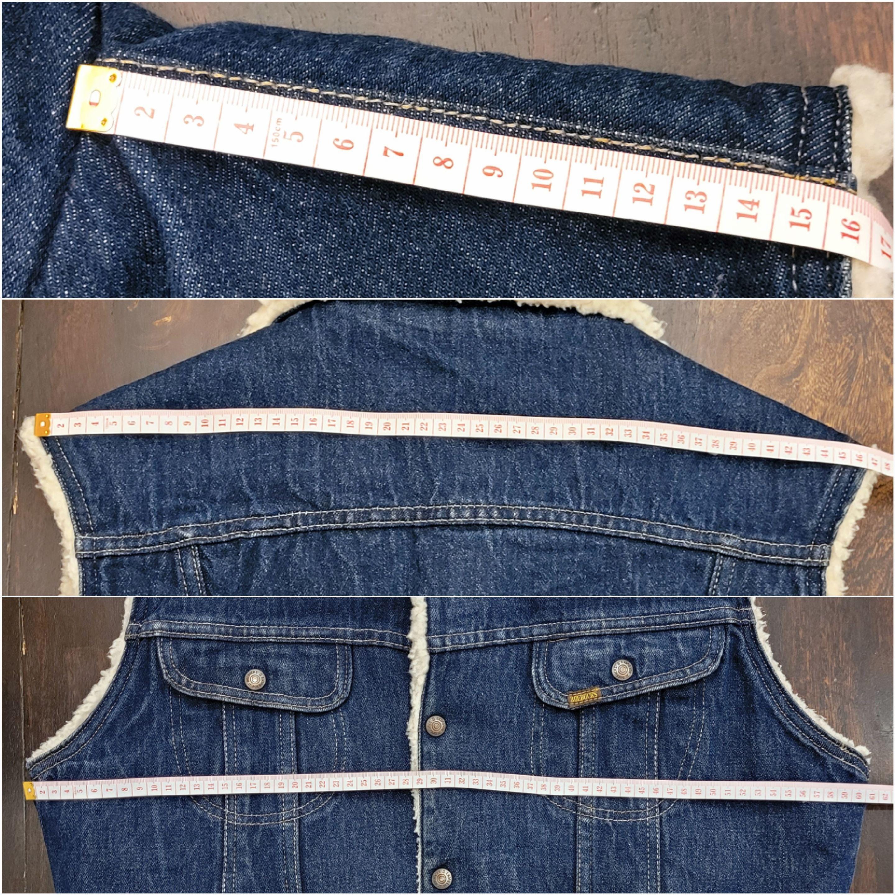 【70’s】Sears \"ROEBUCKS WESTERN WEAR\" （￼L） VTG 60s 70s Mens Sm Sears Roebucks Denim Jeans Cowboy