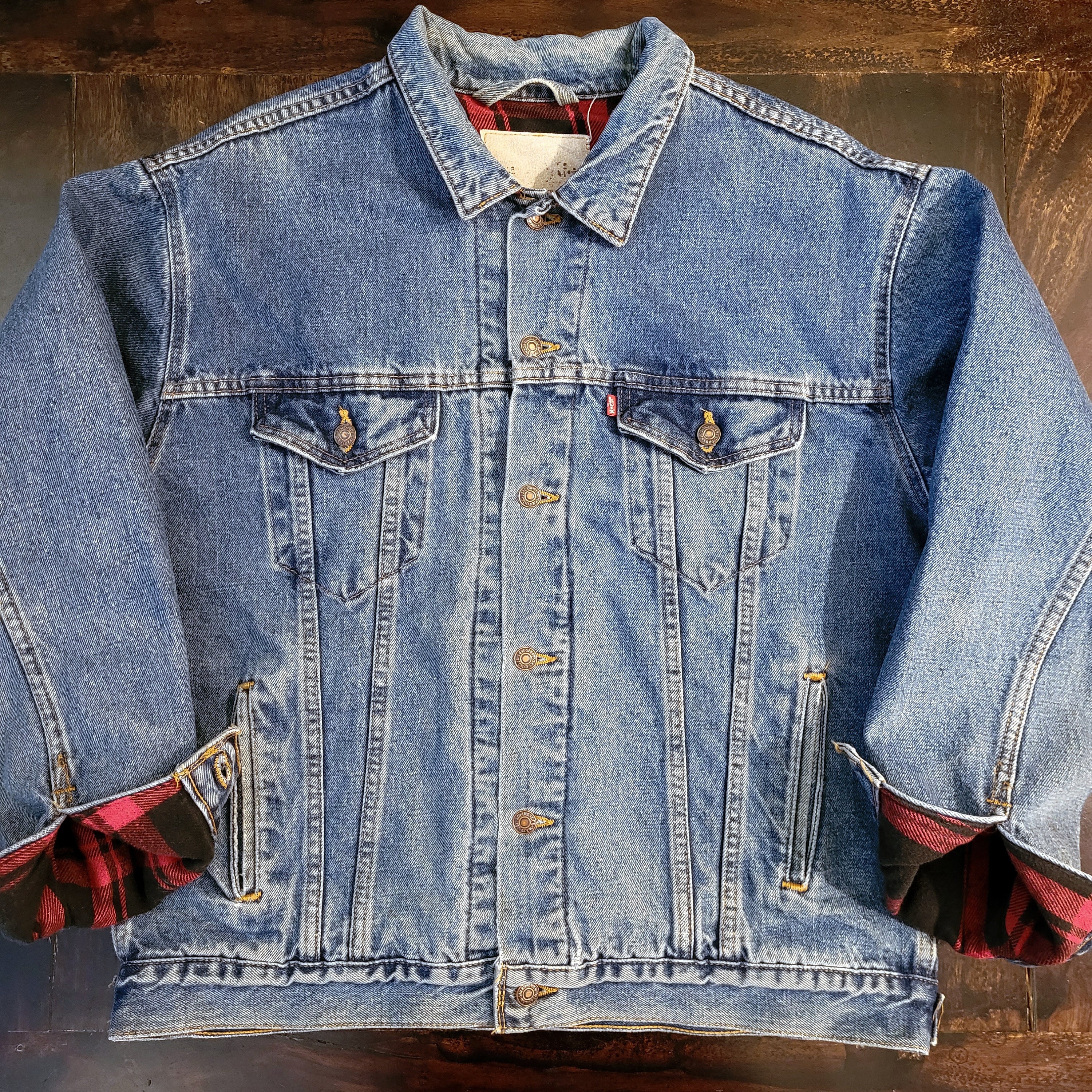 Levi's lumber jacket discount
