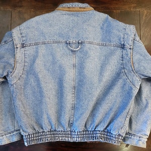 Vintage 80's 90's Rare Levi's Silvertab Sherpa Denim Bomber Jacket - Etsy