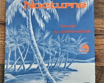 Hawaiian Nocturne by Ladonna Weston - Piano Solo - Schaum Productions