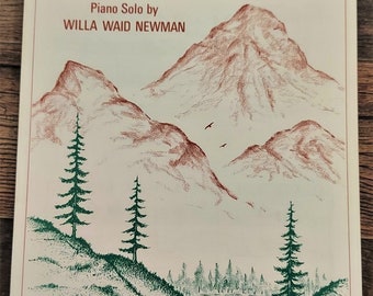 Mountain Majesty - Piano Solo by Willa Waid Newman - Schaum Publications