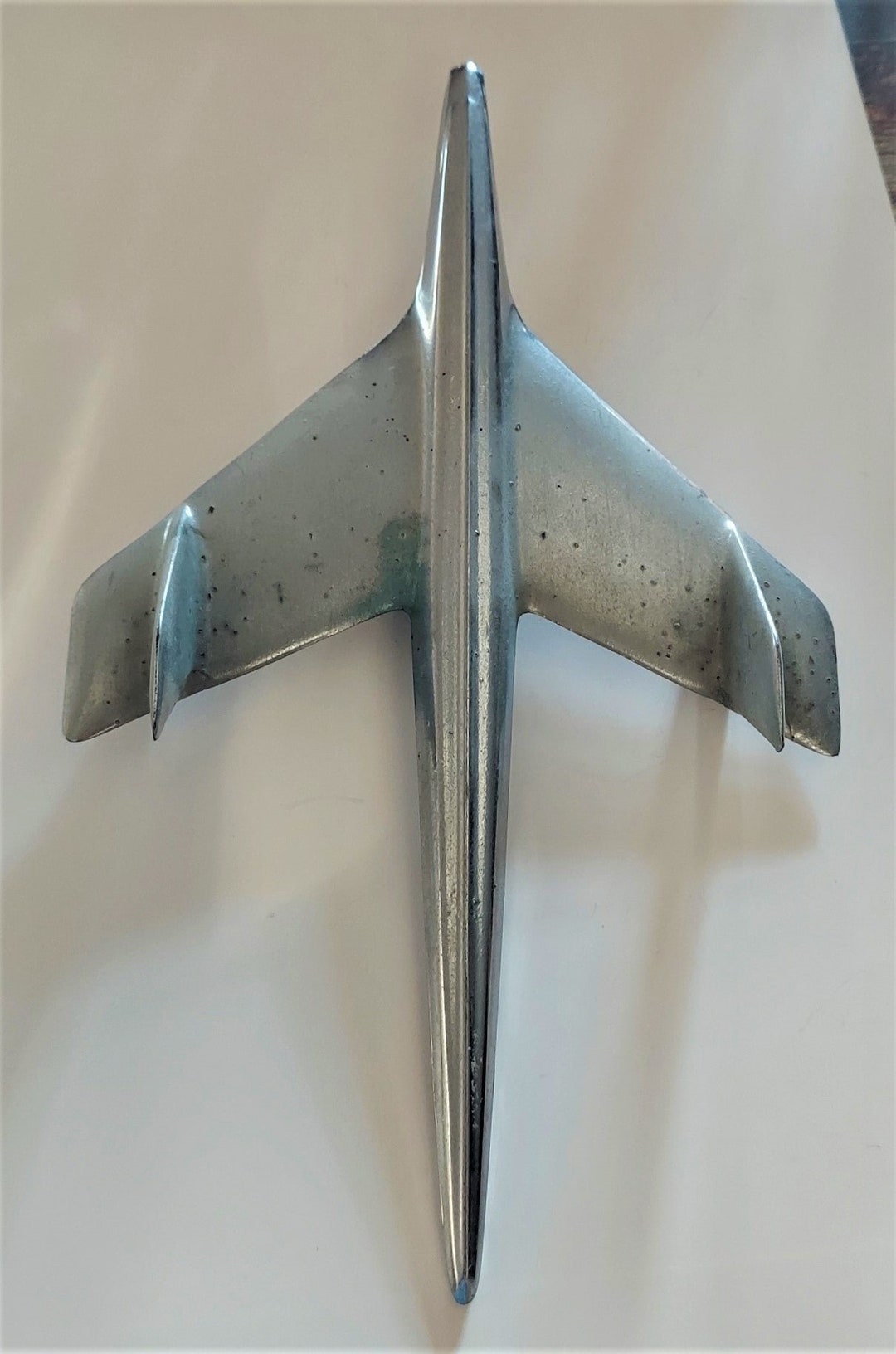 Vintage 1955 Chevrolet Hood Ornament Jet Plane 3709685 OEM Etsy