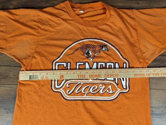 Vintage 80s 90s Clemson University T-Shirt Tigers… - image 5
