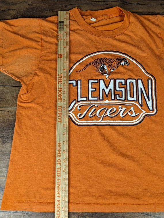 Vintage 80s 90s Clemson University T-Shirt Tigers… - image 6