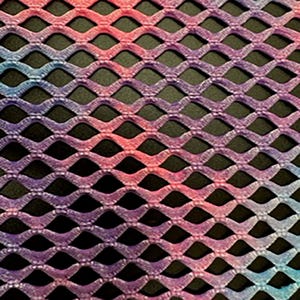 Diamond Fishnet Tie-Dye | Elegant Premium Stretch | Spandex Palace