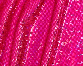 Shatter Glass Hologram 4 Way Stretch Nylon Spandex Fabric| Spandex Palace