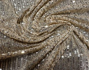 Sequins Petite Stripe on Poly Spandex Luxe Fabric | Spandex Palace