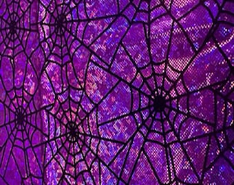 Spider Flocked 4 Way Stretch Nylon Spandex Fabric| Spandex Palace
