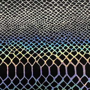 Holographic Nylon Spandex - 4-Way Stretch for Cosplay and Dancewear l Spandex Palace