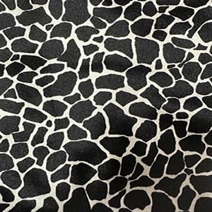 Jumbo Stretch Nylon Spandex 2 way Satin Fabric Giraffe Print | Spandex Palace