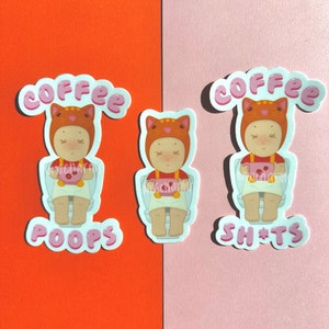 Sonny Angel Coffee Stickers