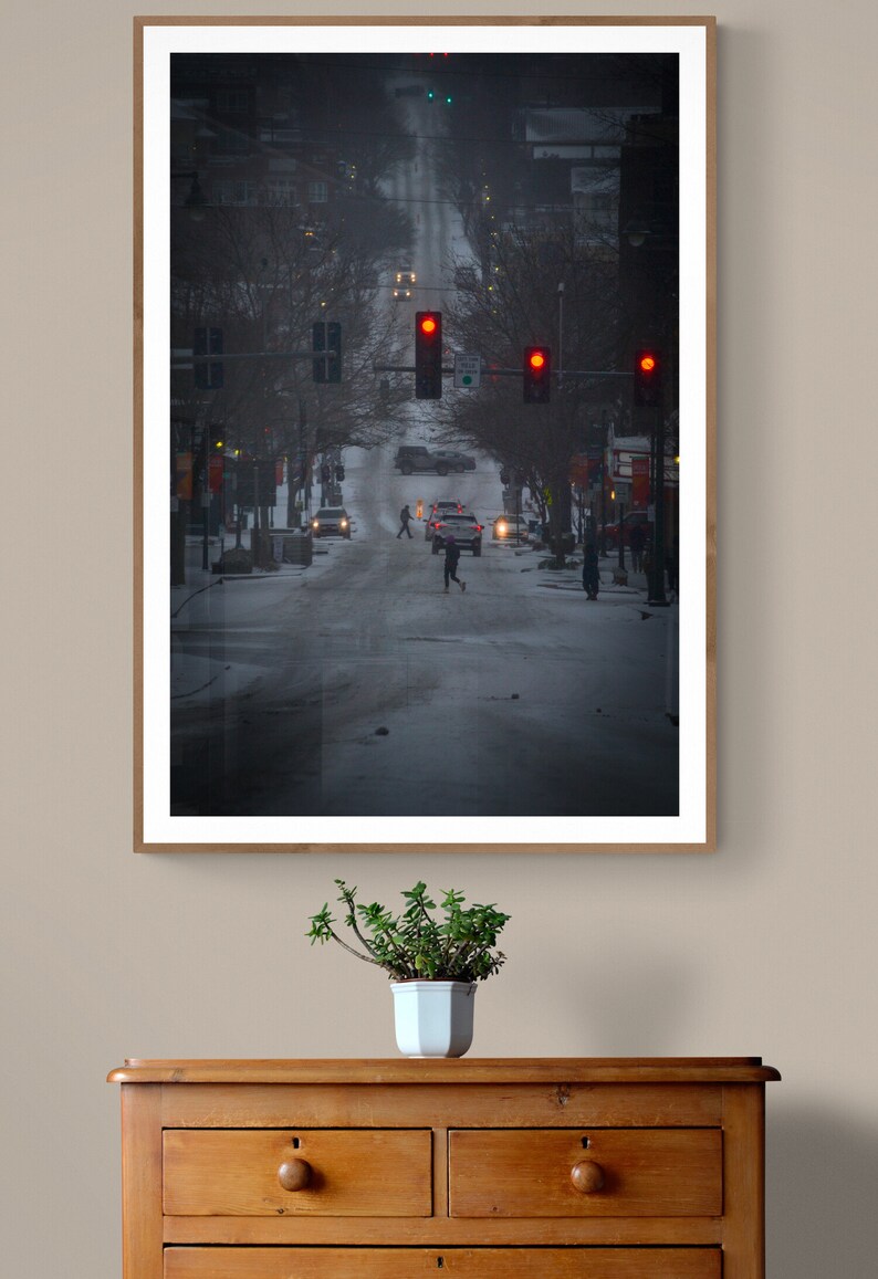 Printable Photo of Dickson Street Wall Art Fayetteville Arkansas Street