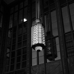 Lonely Light, Black and white, Fine Art Architecture