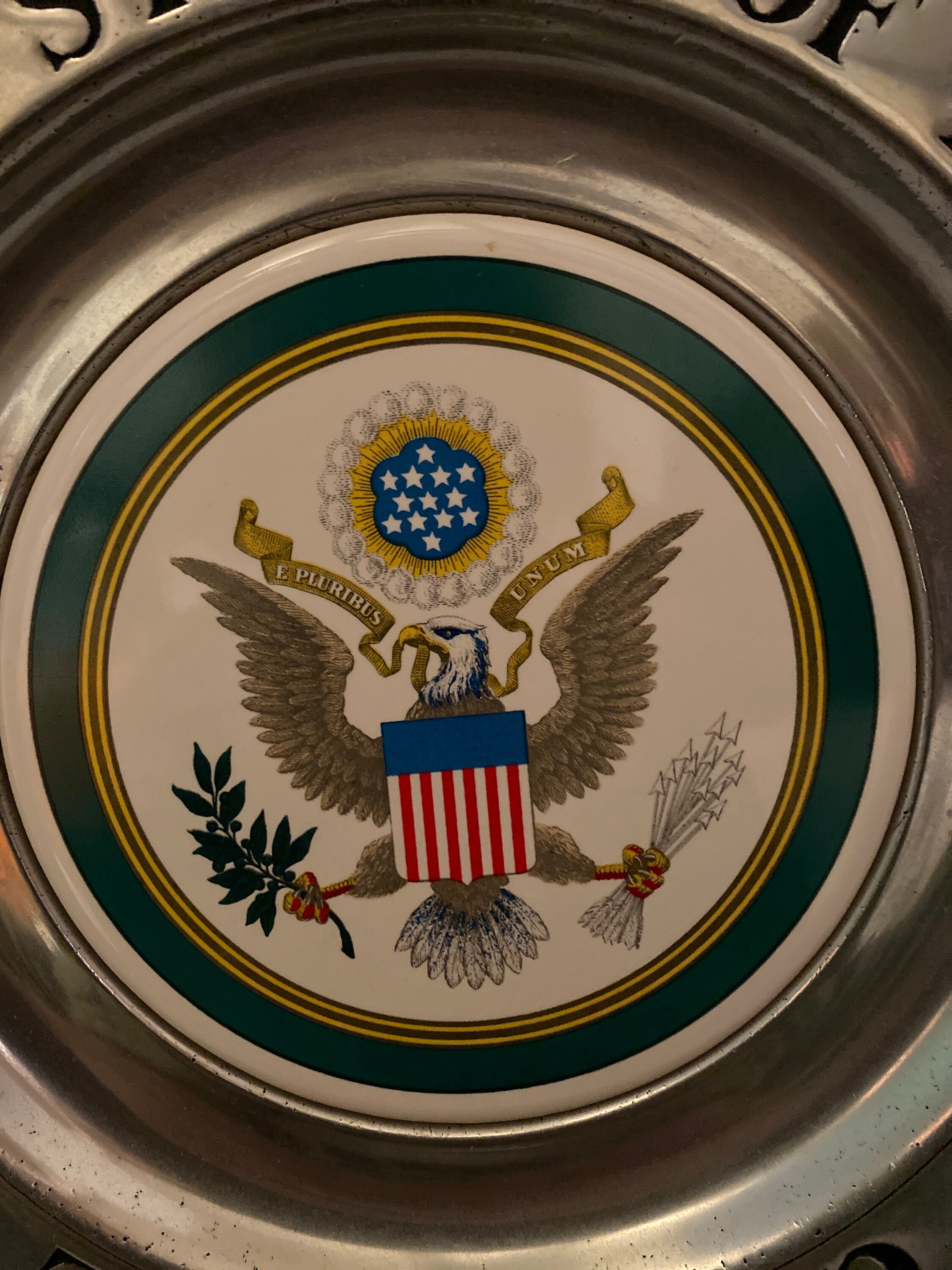 Pickard プレート　 The Great Seal of the US The Great Seal United States Commemorative Plate 200th Ann