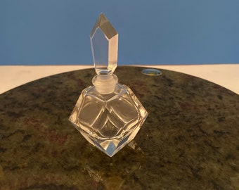 Crystal perfume bottle