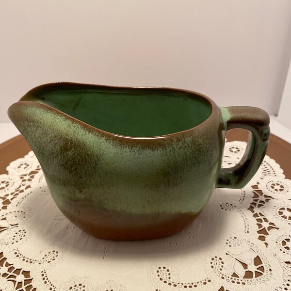 Pottery Gravy Boat Etsy