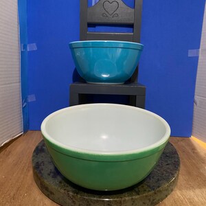 1940's Pyrex Bowls - Etsy