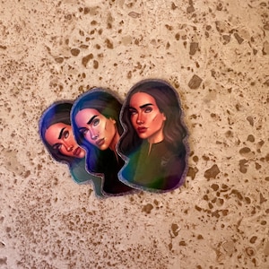Oraya Nachtgeborener Holographischer Sticker