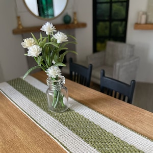 Miniature Embroidered Table Runner