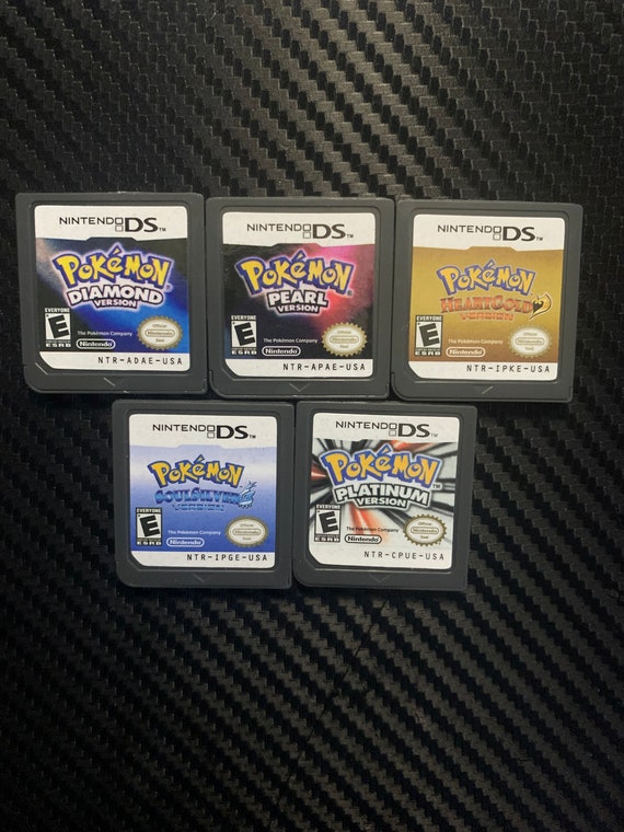 Pokémon Heartgold Soul Silver Platinum Pearl & Diamond for