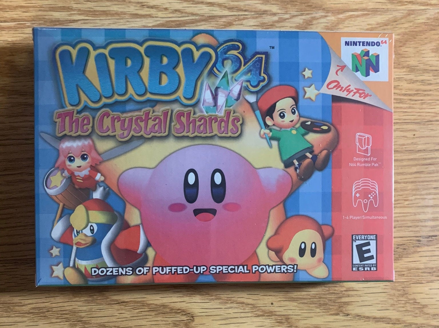 Kirby the Crystal Shard for Nintendo 64 Etsy