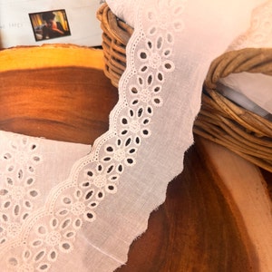 Cotton Eyelet Lace Trim
Embroidered Lace
Hollowed-out Floral
Vintage Lace
Scalloped Ribbon
Crochet Trim
Wedding Dress Lace
Off White Lace