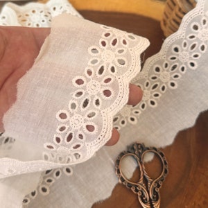 Crochet Trim
Wedding Dress Lace
Off White Lace
2.7 Inch Lace Trim
6.5cm Lace Trim
DIY Sewing
Bridal Lace