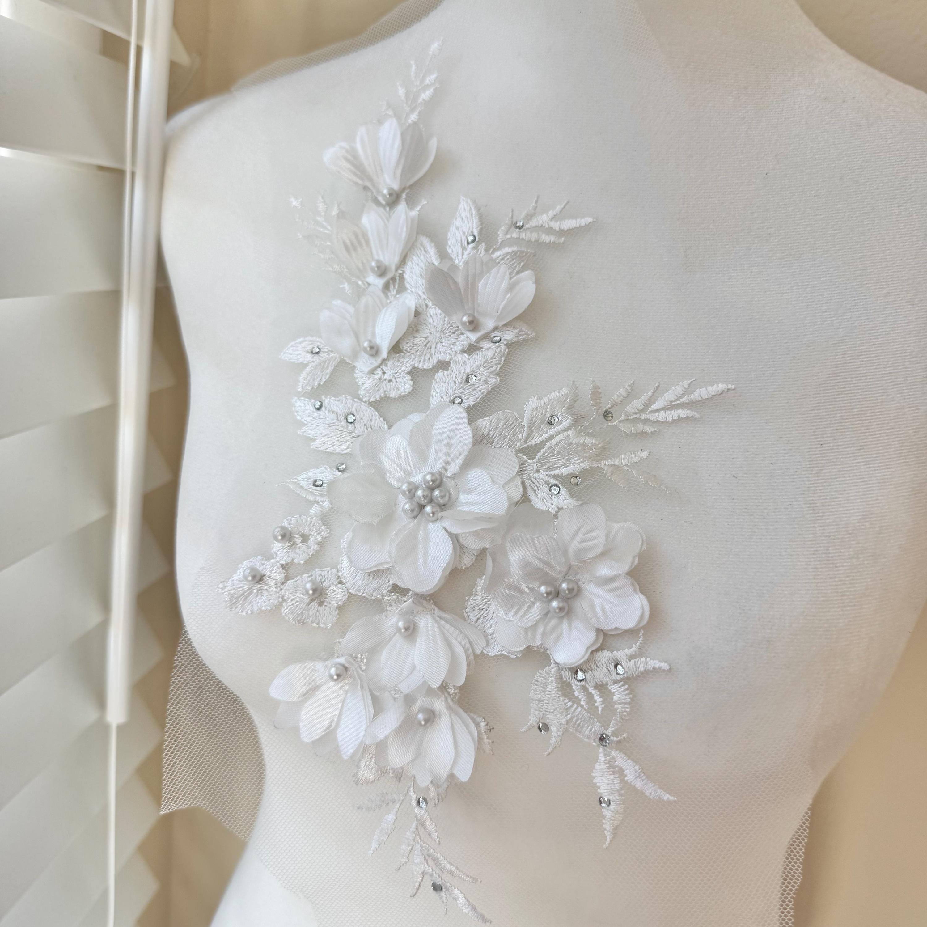 3d Embroidered Dress - Etsy