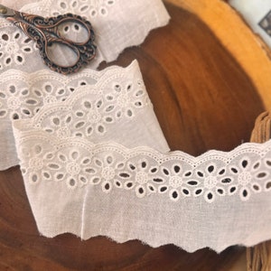 Cotton Eyelet Lace Trim
Embroidered Lace
Hollowed-out Floral
Vintage Lace
Scalloped Ribbon
Crochet Trim
Wedding Dress Lace
Off White Lace