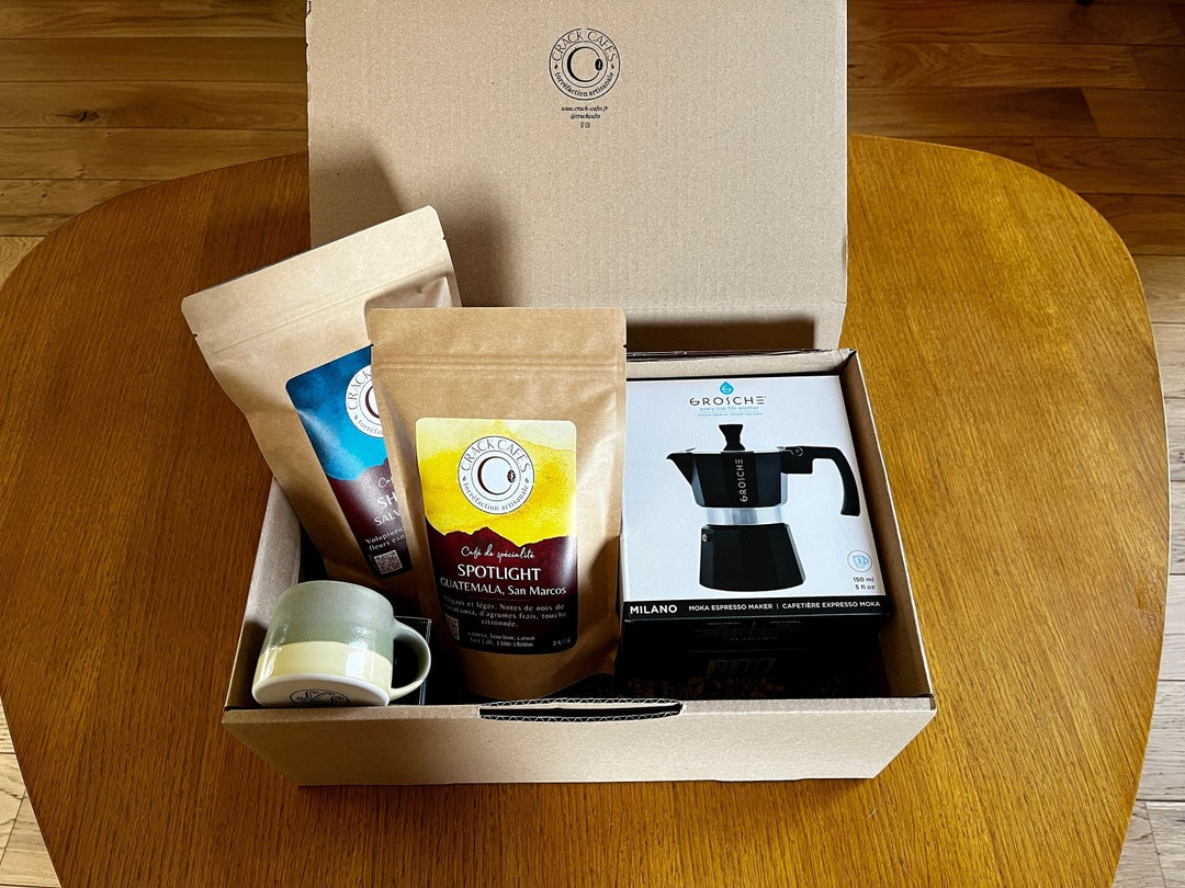 Grosche Coffee Set Italian Coffee Maker 2x250g 110ml Etsy