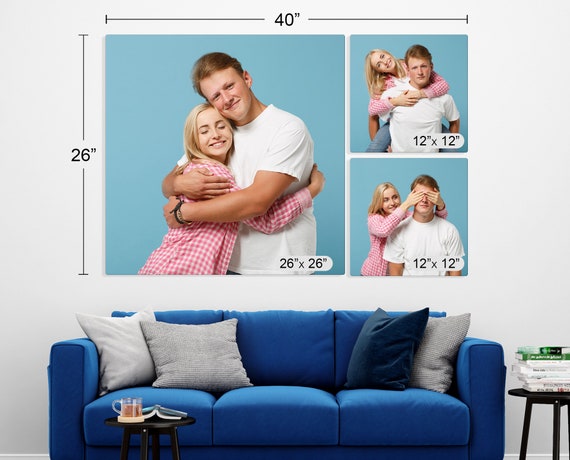 Turn Your Favorite Photos Into Beautiful 3-panel Canvas Wall Art Transform  Your Home Decor With Personalized Wall Display Canvas Prints 