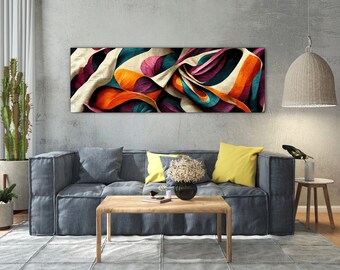 Abstract Canvas Print: Colorful Modern Wall Art
