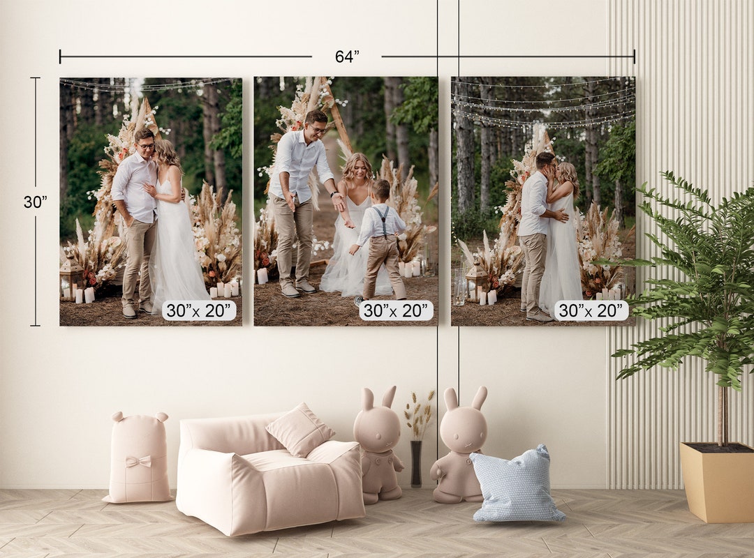 Personalized Wall Display Photo Canvas Prints: Custom Wall Art for Your ...