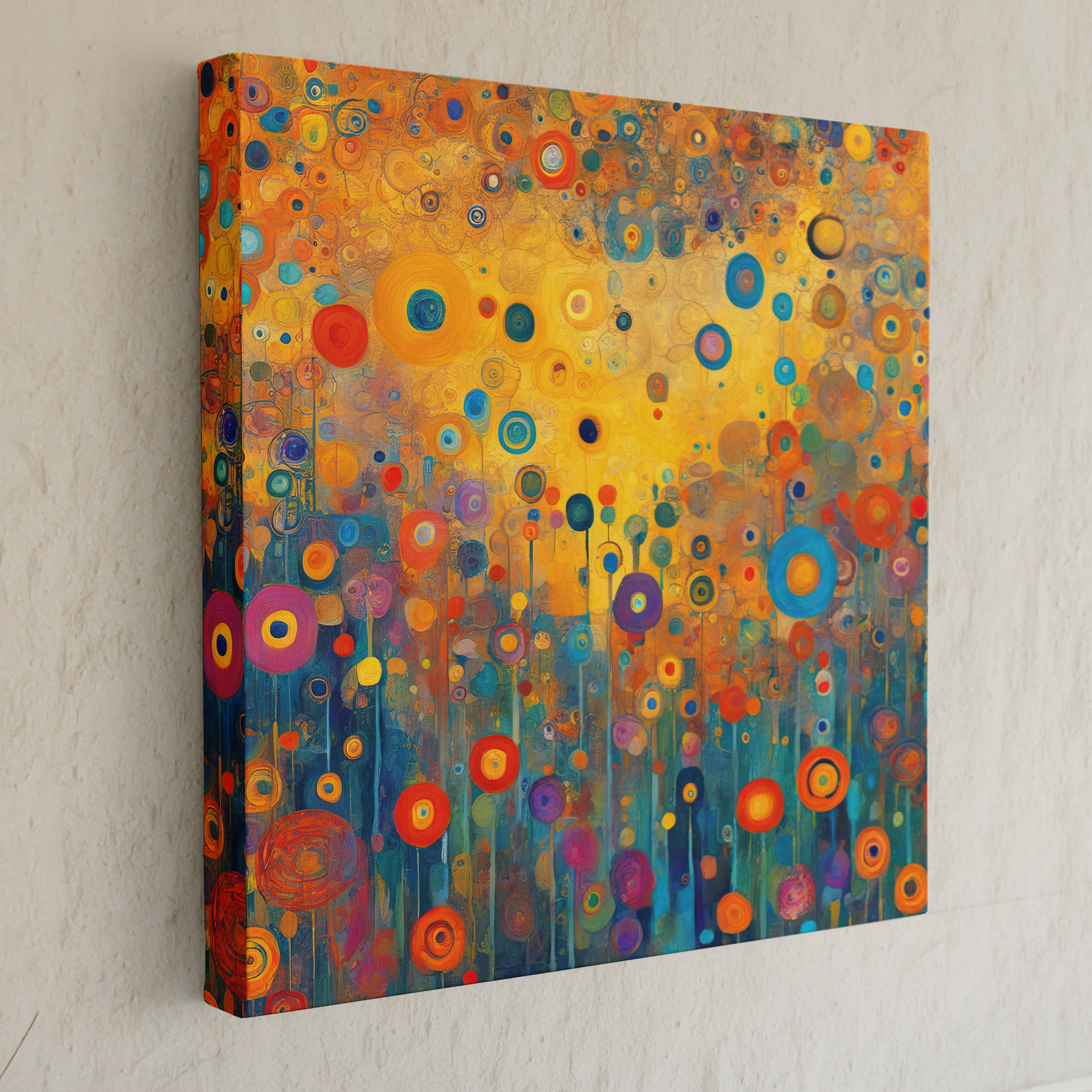 Gustav Klimt Inspired Wall Art: High-quality Canvas Print Unique and ...