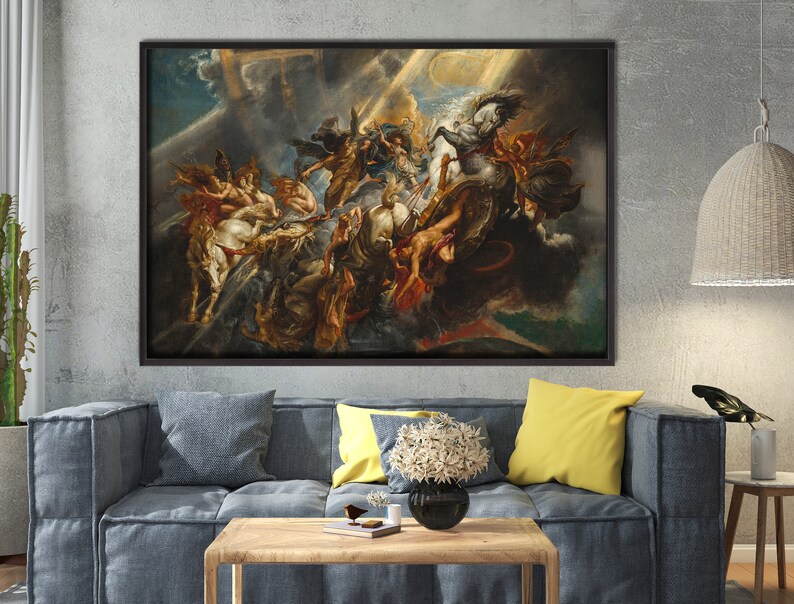 Peter Paul Rubens the Fall of Phaeton national Gallery of Art Painting ...