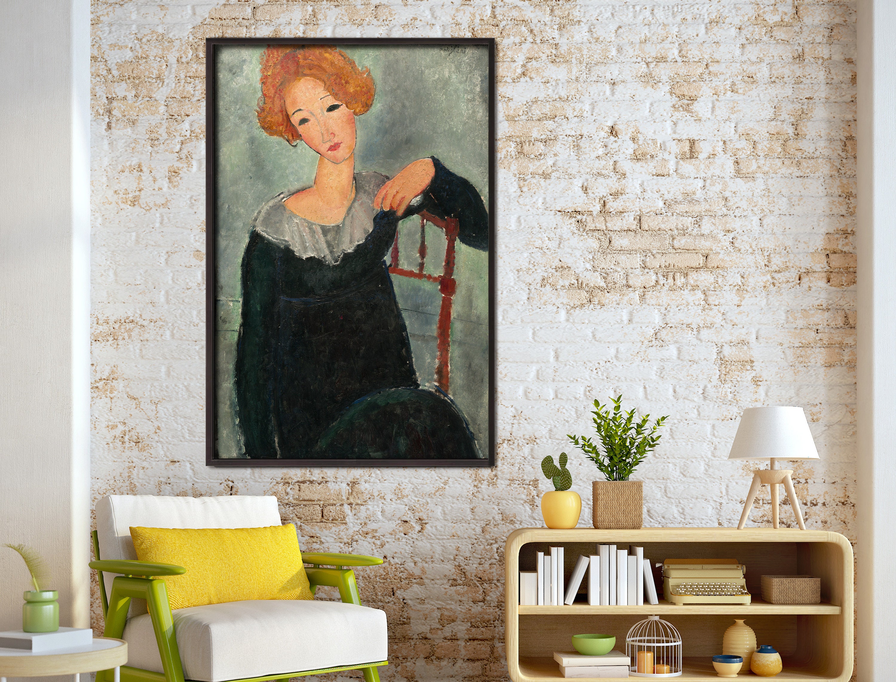 Amadeo Modigliani's woman With Red Hair Famous Painting A Must-see