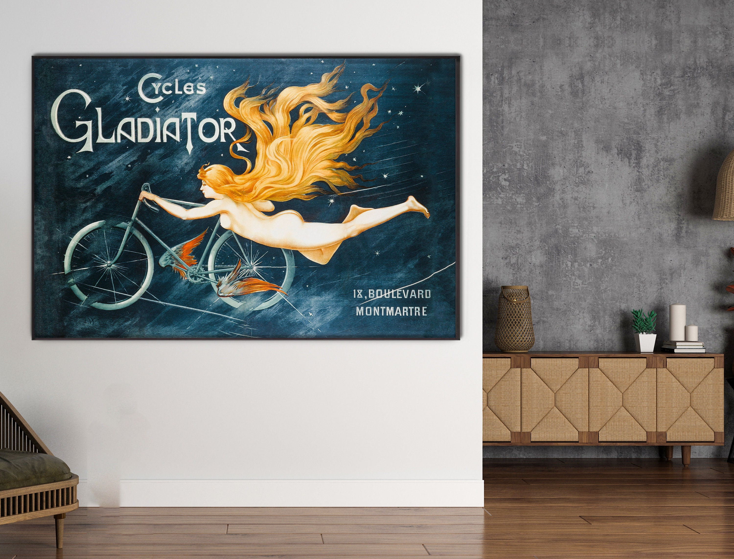 Jean Tinguely In Bicicletta – Poster – – In Art We Trust - Foto 13